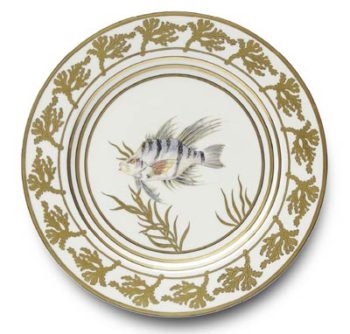 Pinto Paris Or Des Mer Buffet Plate #6 11.5"D