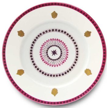 Pinto Paris Agra Rose Dinner Plate 10.25"