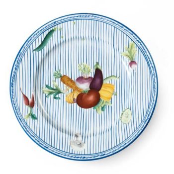 Pinto Paris Potager Blue Dinner Plate 10.25"D - Image 2