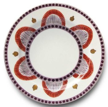 Pinto Paris Agra Rust Dessert Plate 8.25" - Image 2