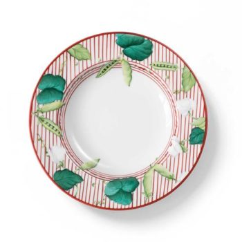 Pinto Paris Potager Red Soup Plate 8.5"D - Image 2