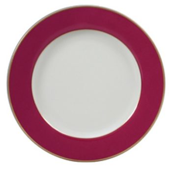 Bernardaud Roseraie Raspberry Service Plate 12" - Image 2