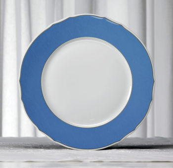 Mottahedeh Birdsong Blue Service Plate 12.5" D
