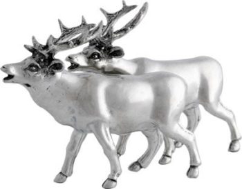 Vagabond House Deer Salt & Pepper 4.5"H
