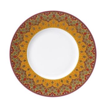 Deshoulieres Dhara Red Dessert Plate