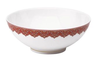 Deshoulieres Dhara Red Salad Bowl Large