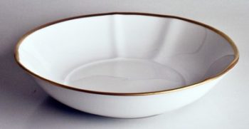 Anna Weatherley Simply Elegant - Gold Soup Plate 9.0" x1.75"