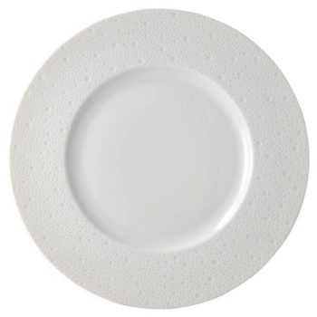 Bernardaud Ecume White Service Plate 12.5" - Image 2