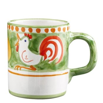 Vietri Campagna Gallina Mug 3.5" H, 12 oz