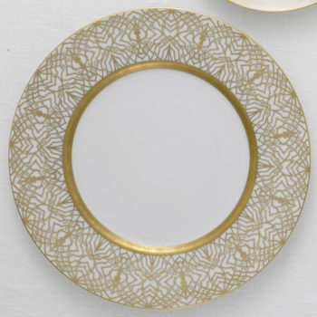 Robert Haviland & C. Parlon Farahnaz White Service Plate 12"D