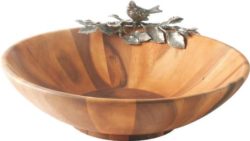 Vagabond House Song Bird Salad Serving Bowl 16"W x 6"H