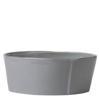 Vietri Lastra Gray Condiment Bowl 4"D Set/4