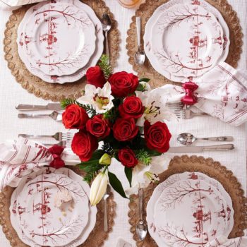 Juliska Country Estate Party Plates, Set of 4 - Winter Frolic - Image 3