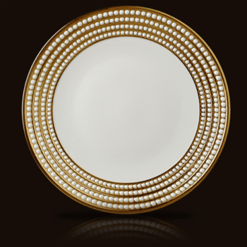 L'Objet Perlee Gold Charger Plate 12"