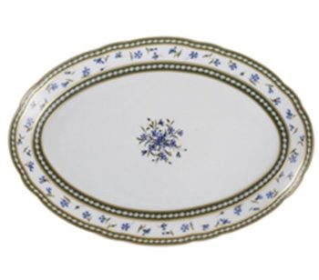 Bernardaud Marie Antoinette Oval Platter 15"
