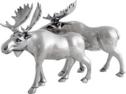 Vagabond House Moose Salt & Pepper 4.5"H