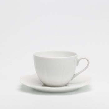 Royal Limoges Nymphea White Tea Cup - Image 2