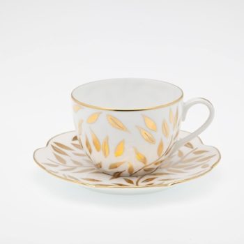 Royal Limoges Olivier Gold Tea Saucer