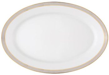 Deshoulieres Orléans Oval Platter 16"x11"