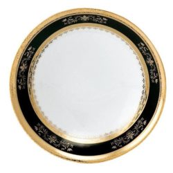 Deshoulieres Orsay Black Soup/Cereal Bowl