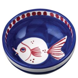 Vietri Campagna Pesce Olive Oil Bowl 4.5" D