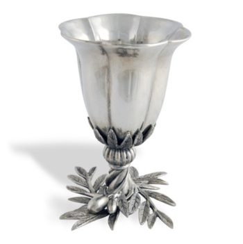 Vagabond House Judaica Kiddush Cup 6″H x 4″w