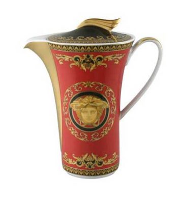 Versace by Rosenthal Medusa Red Coffee Pot 40.0 oz