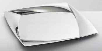 Sambonet Lucy Stainless Tray 14.25" SQ