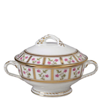 Bernardaud Roseraie Gravy Boat with Lid 15 oz. - Image 2