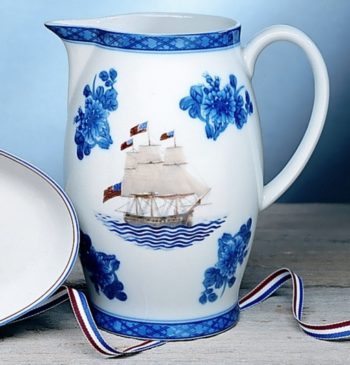 Mottahedeh American Ships Constitution Pitcher - Image 2