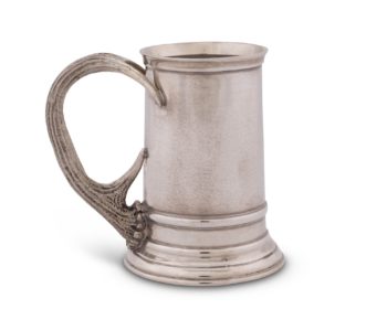 Vagabond House Pewter Stag English Mug