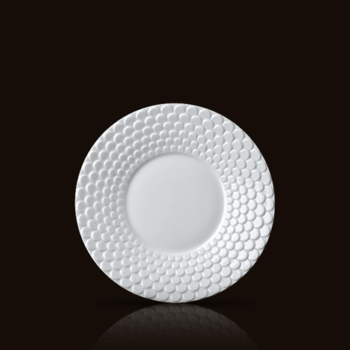 L'Objet Aegean White Tea Saucer 6.5"
