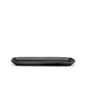 L'Objet Alchimie Black Rectangular Platter 17.5 L x 8 W in - Image 2