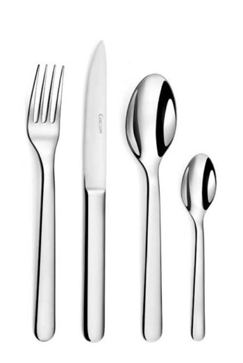 Couzon Alkaline Stainless Steel Five Piece Place Setting