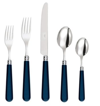 Capdeco Altea navy blue 5-Piece Place Setting
