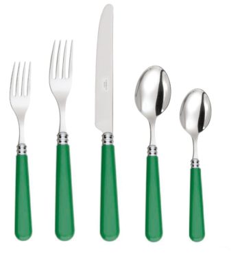 Capdeco Altea olive 5-Piece Place Setting