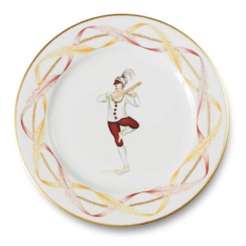 Pinto Paris Commedia Del Arte Buffet Plate #3 11.5"