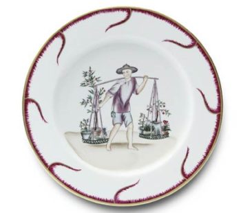 Pinto Paris Chinoiserie Buffet Plate #6 11.5"