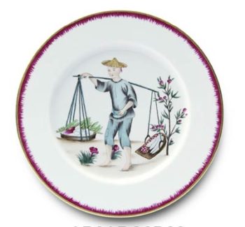 Pinto Paris Chinoiserie Dinner Plate #2 10.25"