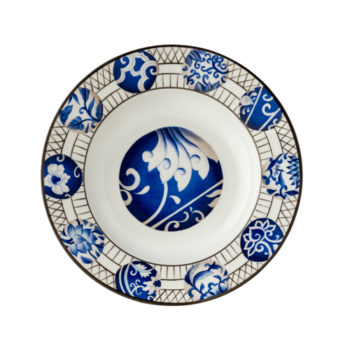 Pinto Paris Shanghai Soup Plate 8.66"D