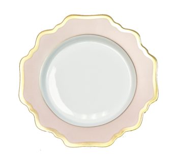 Anna Weatherley Anna's Palette Dusty Rose B & B Plate 6.75"