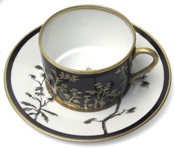 Pinto Paris Vieux Kyoto Tea Cup & Saucer