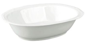 Raynaud Argent White Open Vegetable Dish 9.8" x 7.7"