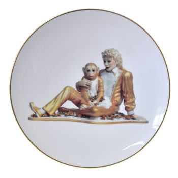 Bernardaud Banality Series By Jeff Koons 6 dinners &  6 salads 10.6". & 8.5" - Image 4