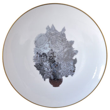 Bernardaud Banality Series By Jeff Koons 6 dinners &  6 salads 10.6". & 8.5" - Image 5