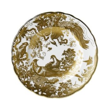 Royal Crown Derby Gold Aves Dinner Plate 10"