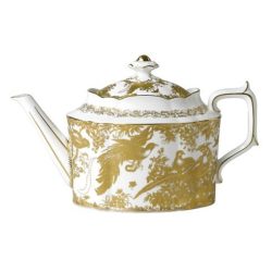 Royal Crown Derby Gold Aves Teapot Large 43.25 oz