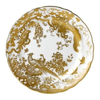 Royal Crown Derby Gold Aves Service Plate 12"