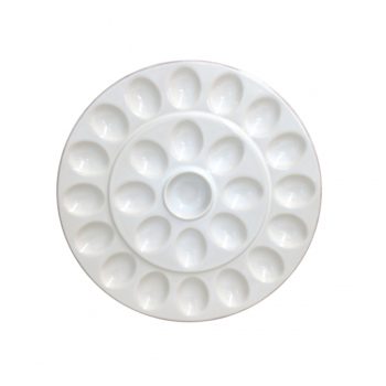 Casafina Cook & Host Egg Platter 13.25"D White