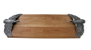 Vagabond House Cheese Board Flying Duck 24" L x 10" W